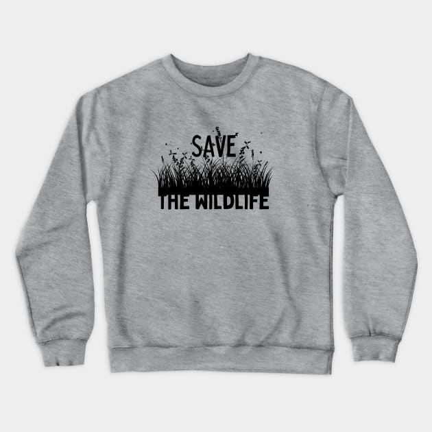 Save the Wildlife Crewneck Sweatshirt by High Altitude